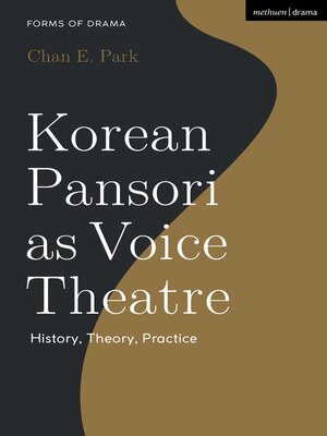 cover image of Korean Pansori as Voice Theatre